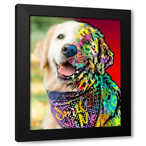 Stephanie Bornstein 1 Black Modern Wood Framed Art Print by Dean Russo Collection