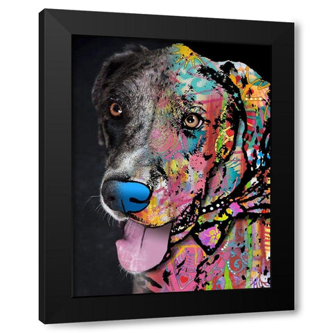 Julie Beasley_Color Black Modern Wood Framed Art Print by Dean Russo Collection