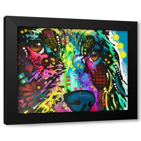 Reflections Black Modern Wood Framed Art Print with Double Matting by Dean Russo Collection