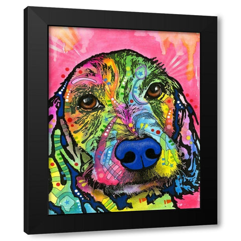 Take me Home Please Black Modern Wood Framed Art Print by Dean Russo Collection