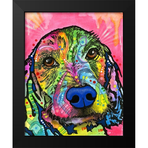 Take me Home Please Black Modern Wood Framed Art Print by Dean Russo Collection