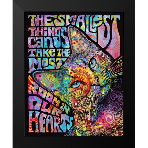 The Smallest Things Black Modern Wood Framed Art Print by Dean Russo Collection