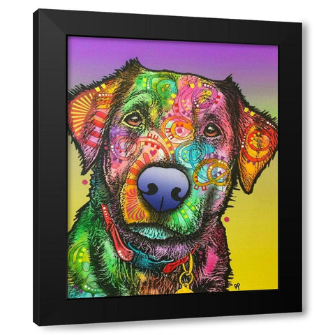 Far Side Black Modern Wood Framed Art Print by Dean Russo Collection