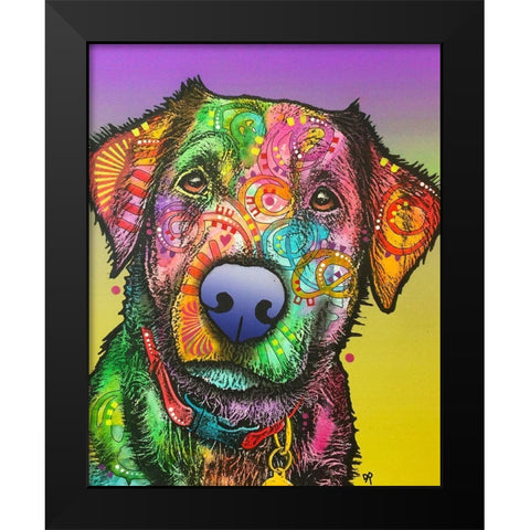 Far Side Black Modern Wood Framed Art Print by Dean Russo Collection