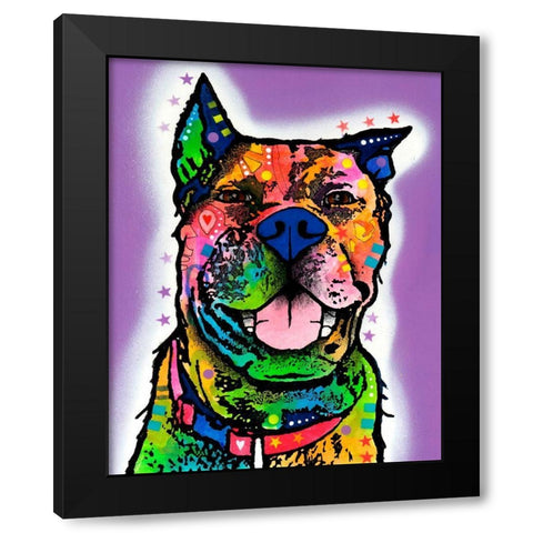 Kona Black Modern Wood Framed Art Print by Dean Russo Collection