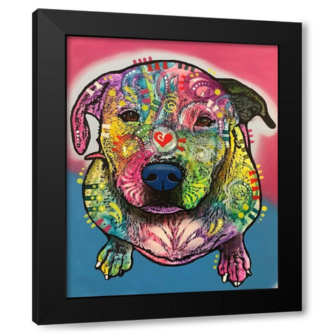 Goobers Black Modern Wood Framed Art Print with Double Matting by Dean Russo Collection