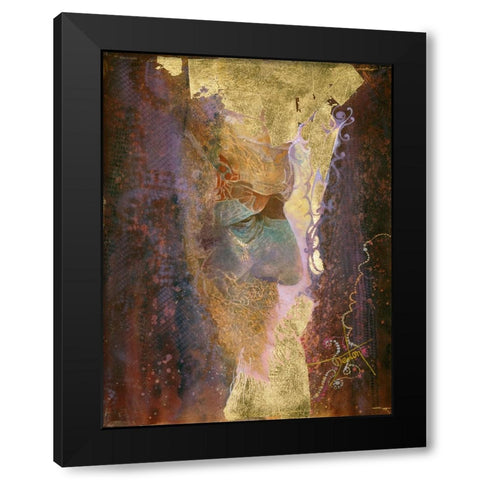 The Prophet Black Modern Wood Framed Art Print by Lund, Denton