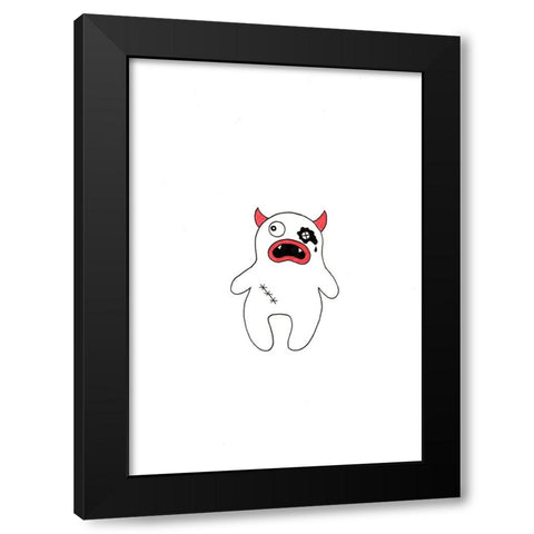 012a Black Modern Wood Framed Art Print by Steel, Emma