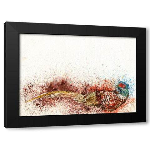 080a Black Modern Wood Framed Art Print with Double Matting by Steel, Emma