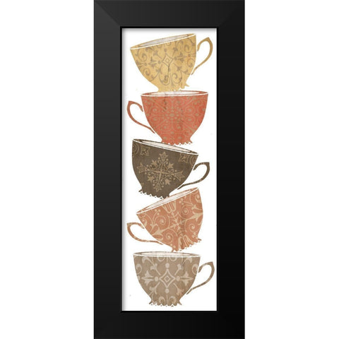 Coffee I Black Modern Wood Framed Art Print by Clark, Erin