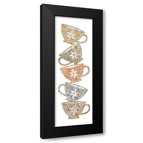 Coffee II Black Modern Wood Framed Art Print with Double Matting by Clark, Erin
