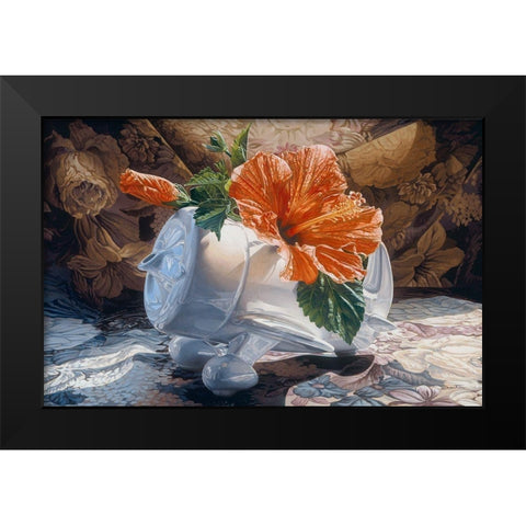 Lets Go Fly Black Modern Wood Framed Art Print by Chartier, Francois