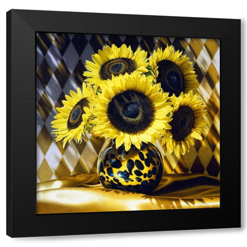 Five Kings Black Modern Wood Framed Art Print with Double Matting by Chartier, Francois