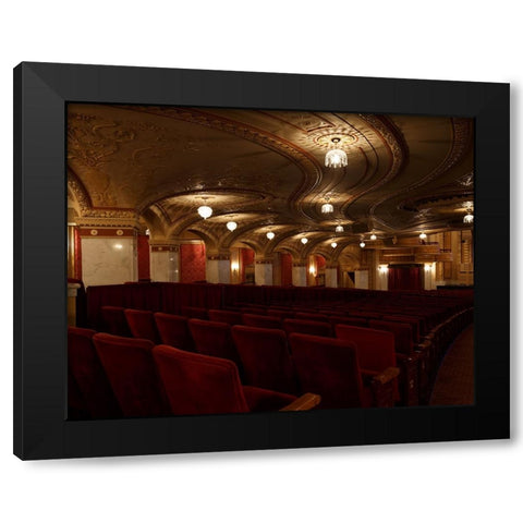 Theater Black Modern Wood Framed Art Print by Galloimages Online