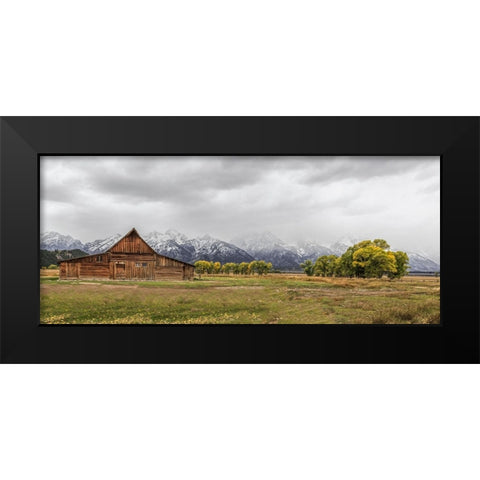Almost Peak Black Modern Wood Framed Art Print by Galloimages Online