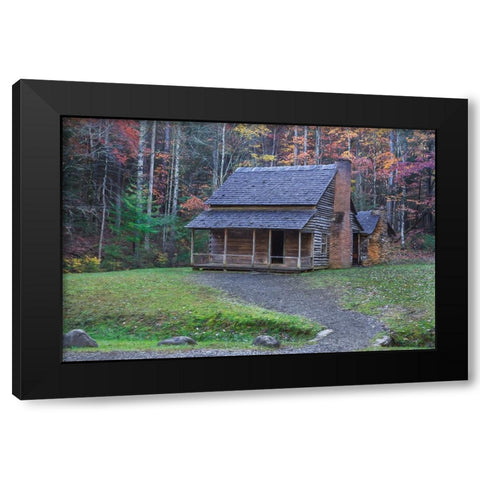 Henry Whitehead Place Black Modern Wood Framed Art Print by Galloimages Online