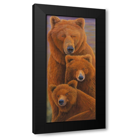 Alaska Coming 1 Black Modern Wood Framed Art Print with Double Matting by Stevenson, Graeme