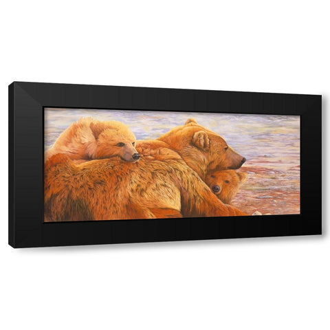 Alaska Coming 3 Black Modern Wood Framed Art Print by Stevenson, Graeme