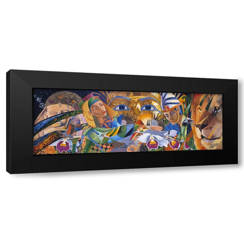 The Young King Black Modern Wood Framed Art Print by Stevenson, Graeme