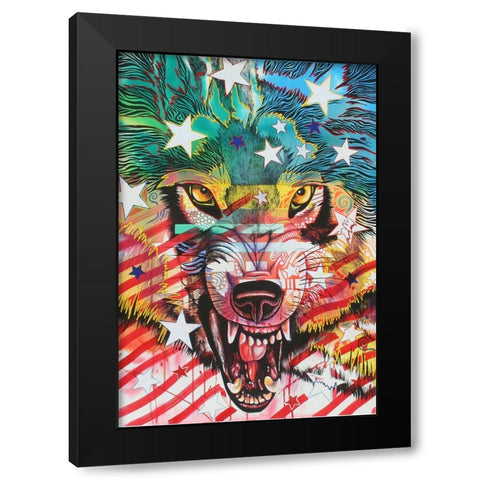 Dont mess with me 1 Black Modern Wood Framed Art Print with Double Matting by Stevenson, Graeme