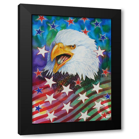 What ever it takes 2 Black Modern Wood Framed Art Print with Double Matting by Stevenson, Graeme