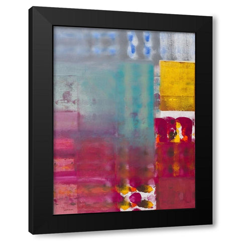The Storm Passes By Black Modern Wood Framed Art Print by Khorasani, Hooshang