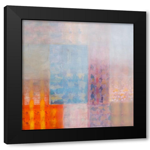 Harmonies I Black Modern Wood Framed Art Print with Double Matting by Khorasani, Hooshang