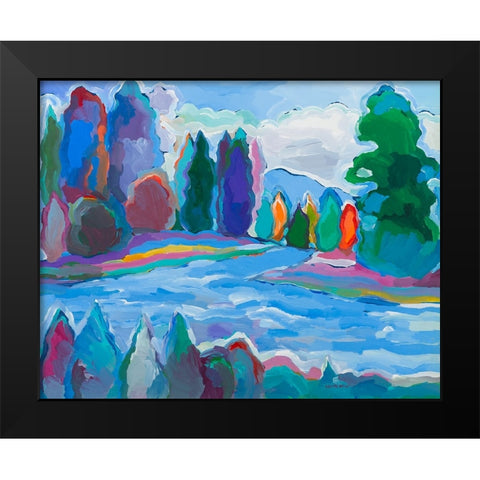 Colorado Quintessence #3 Black Modern Wood Framed Art Print by Khorasani, Hooshang