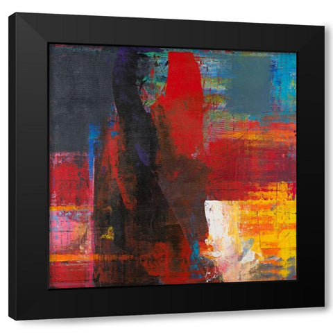 Range of Emotions Black Modern Wood Framed Art Print with Double Matting by Khorasani, Hooshang