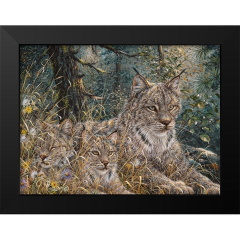 A Quiet Moment Black Modern Wood Framed Art Print by Tift, Jeff