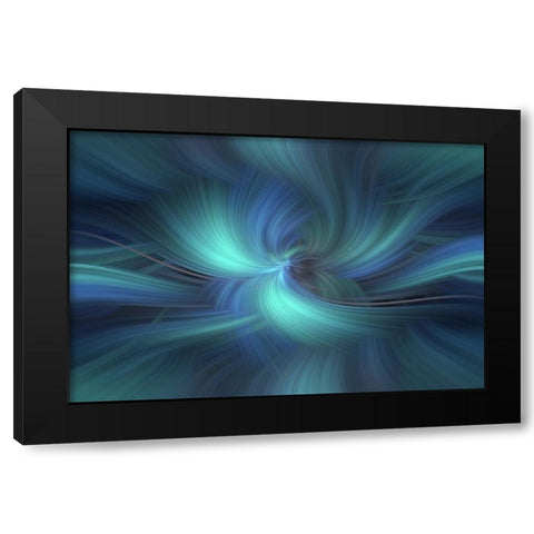Mystery of Colors Respect for Nature Black Modern Wood Framed Art Print with Double Matting by Jenny Rainbow Fine Art