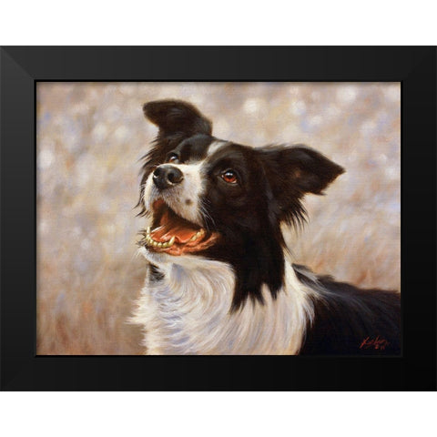 009c Black Modern Wood Framed Art Print by Silver, John