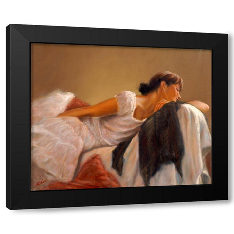 FigDSC_5181 Black Modern Wood Framed Art Print by Silver, John