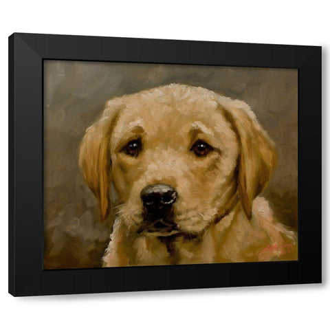 44 Black Modern Wood Framed Art Print with Double Matting by Silver, John