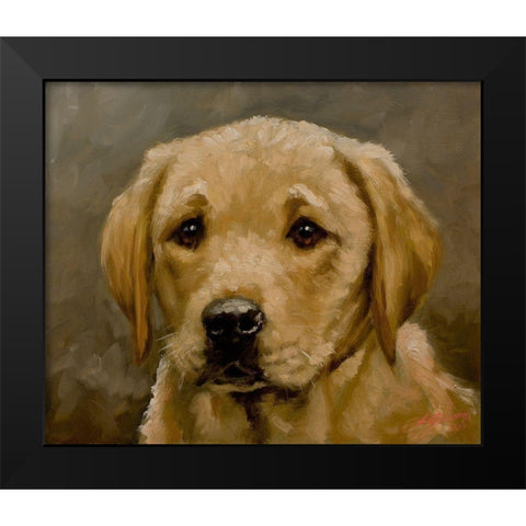 44 Black Modern Wood Framed Art Print by Silver, John