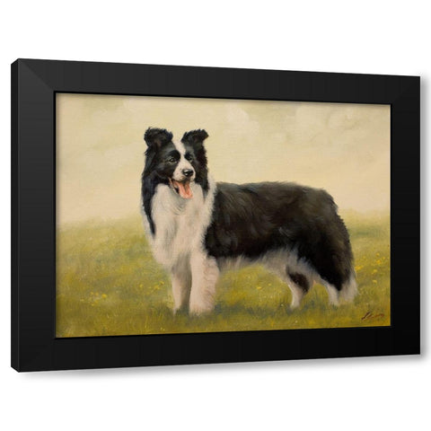 58 Black Modern Wood Framed Art Print by Silver, John