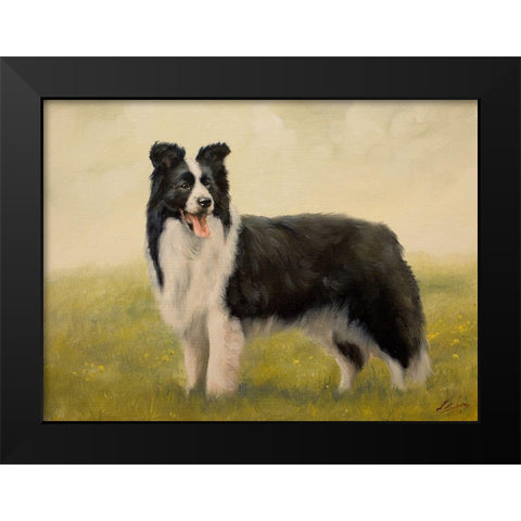 58 Black Modern Wood Framed Art Print by Silver, John