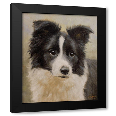 105 Black Modern Wood Framed Art Print with Double Matting by Silver, John