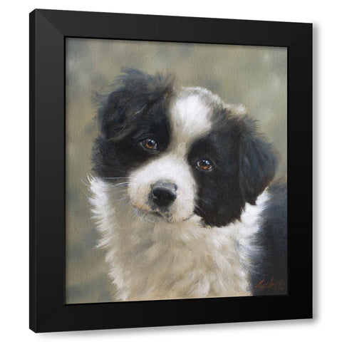 139 Black Modern Wood Framed Art Print by Silver, John