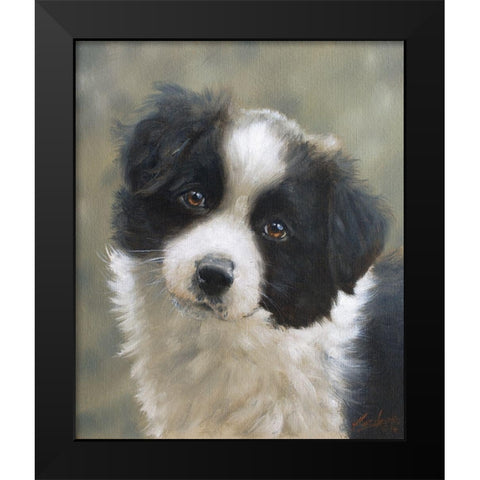 139 Black Modern Wood Framed Art Print by Silver, John