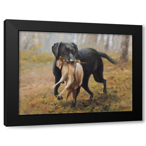 173 Black Modern Wood Framed Art Print by Silver, John