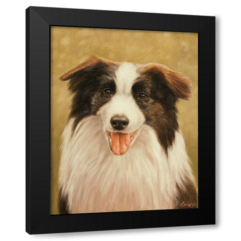 301 Black Modern Wood Framed Art Print with Double Matting by Silver, John