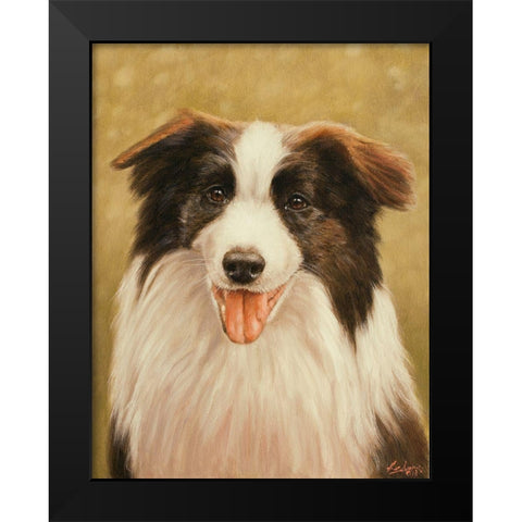301 Black Modern Wood Framed Art Print by Silver, John