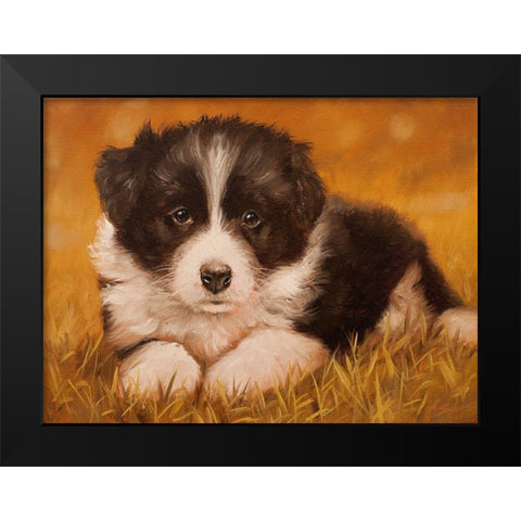 308 Black Modern Wood Framed Art Print by Silver, John