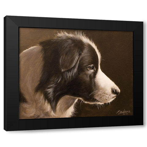 321 Black Modern Wood Framed Art Print with Double Matting by Silver, John