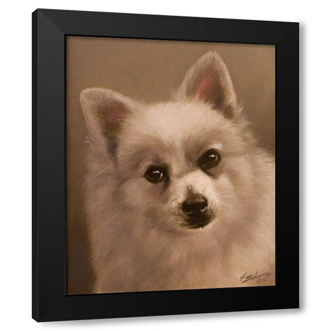 331 Black Modern Wood Framed Art Print with Double Matting by Silver, John