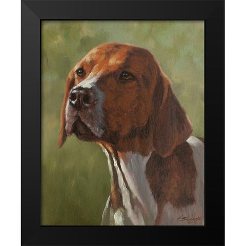 467a Black Modern Wood Framed Art Print by Silver, John