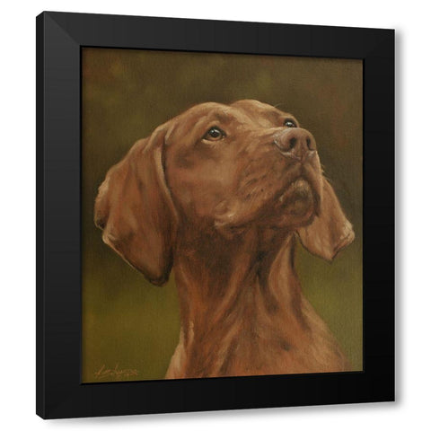 511a Black Modern Wood Framed Art Print by Silver, John