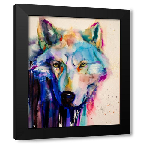 Hauntingly Majestic Black Modern Wood Framed Art Print with Double Matting by Art by Leslie Franklin