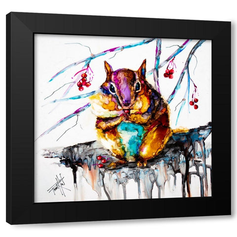 Theres Always Room for One More Black Modern Wood Framed Art Print with Double Matting by Art by Leslie Franklin